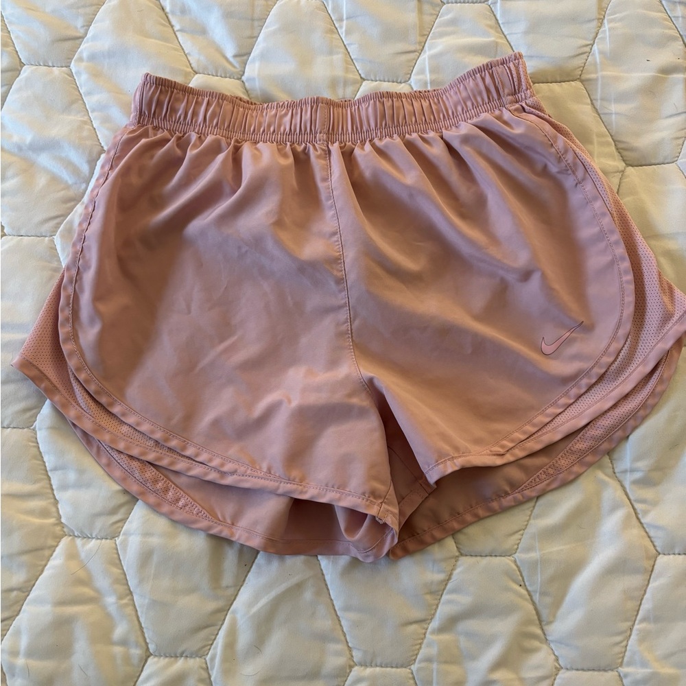 Pink Nike shorts